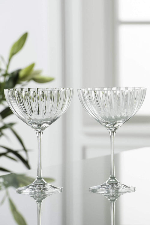 Erne Champagne Saucer Set