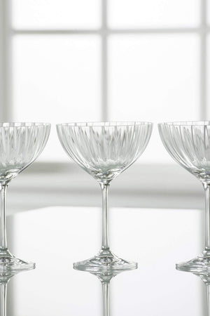 Carraig Donn Erne Champagne Saucer Set