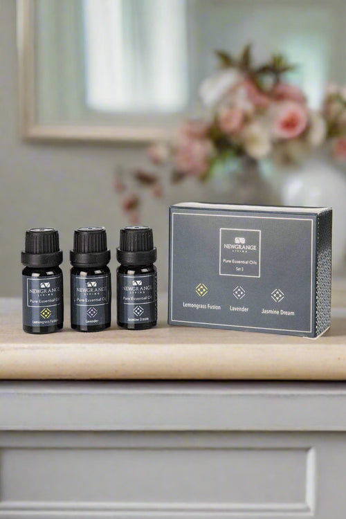 Essential Oil Set of 3 Fragrances