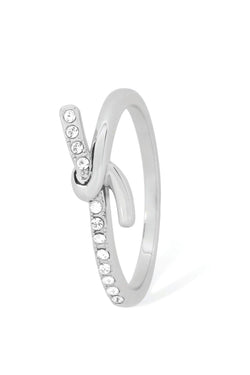 Carraig Donn Eternal Knot Ring in Silver - Size 7
