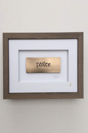 Carraig Donn Fáilte - Welcome Wall Art