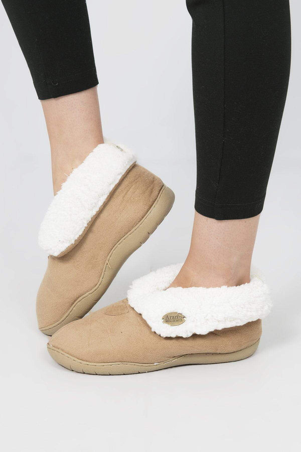 Carraig Donn Faux Suede Adult Slipper Boots