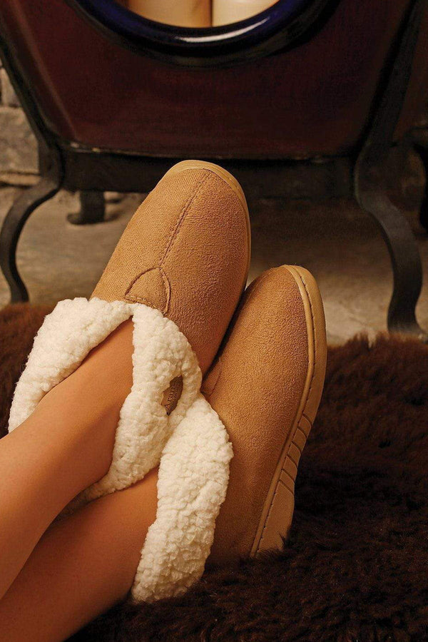 Carraig Donn Faux Suede Adult Slipper Boots