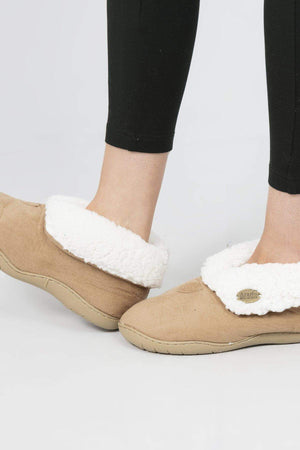 Carraig Donn Faux Suede Adult Slipper Boots