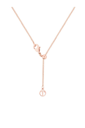Carraig Donn Feather Pendant In Rose Gold