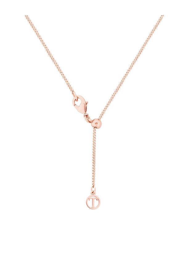 Carraig Donn Feather Pendant In Rose Gold