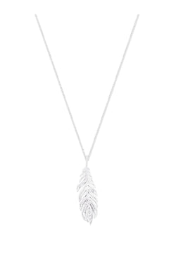 Carraig Donn Feather Pendant in Silver