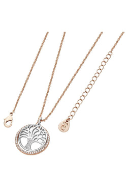 Carraig Donn Floating Tree of Life Circle in Rose Gold