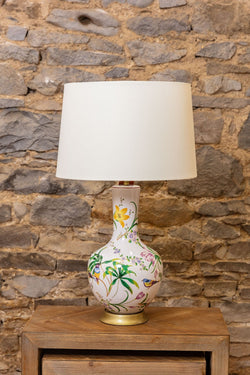 Carraig Donn Floral Ceramic Table Lamp