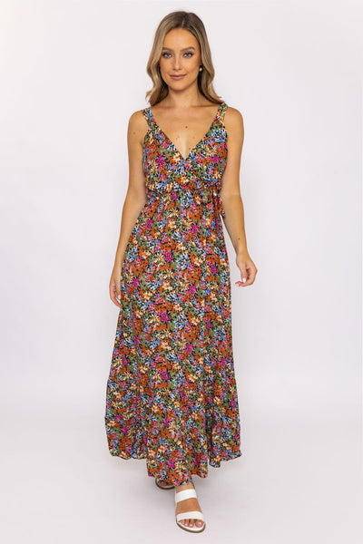 Carraig Donn Floral Printed Maxi Dress