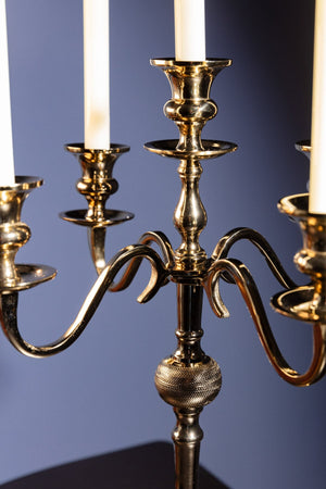 Carraig Donn Gold 5 Arm Candelabra