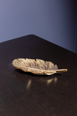 Carraig Donn Gold Feather Platter