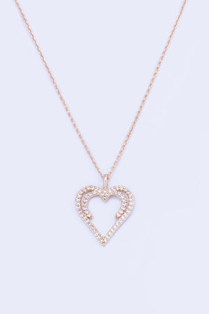 Gold Hidden Heart Necklace