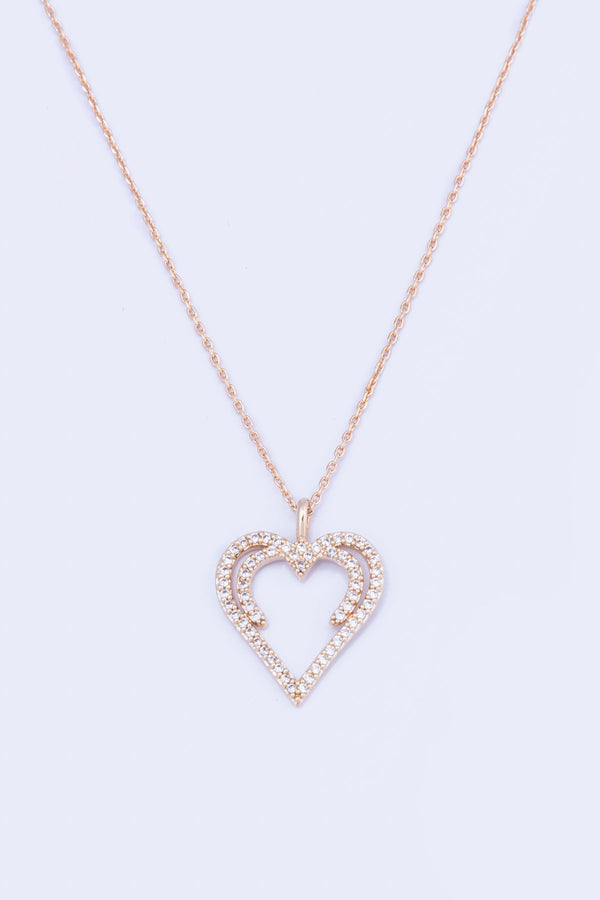 Carraig Donn Gold Hidden Heart Necklace