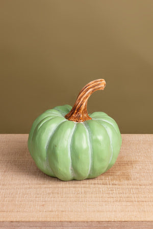 Green Decorative Pumpkin