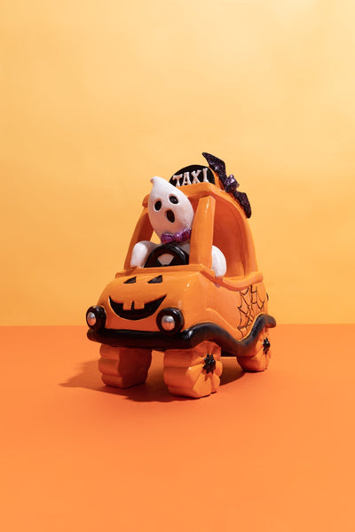 Carraig Donn Halloween Ghost Taxi Ornament
