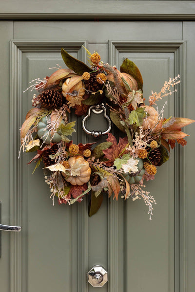 Carraig Donn Harvest Pumpkin Door Wreath