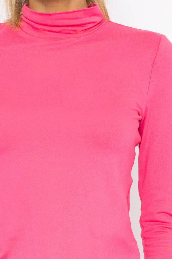 Carraig Donn Ina High Neck Top in Pink