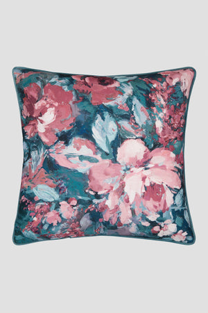 Indie 58x58cm Cushion in Blush and Sage