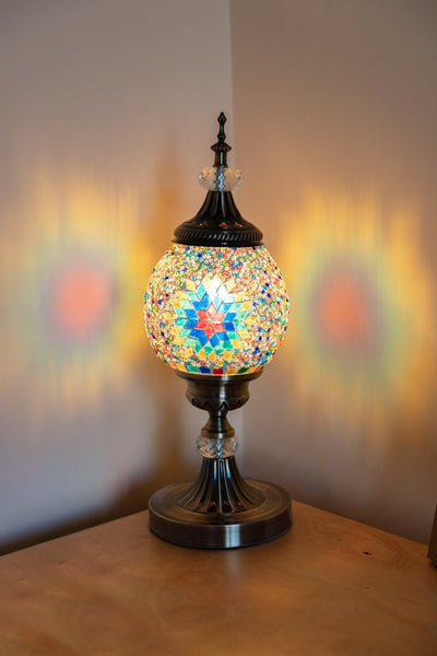Carraig Donn Isra Mosaic LED Table Lamp