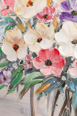 Carraig Donn Large Floral Canvas Wall Art