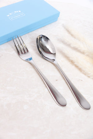 Large Serving Spoon and Fork Set