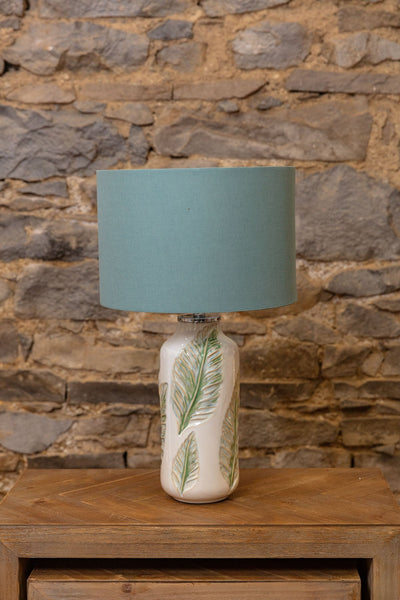 Carraig Donn Leaf Ceramic Table Lamp