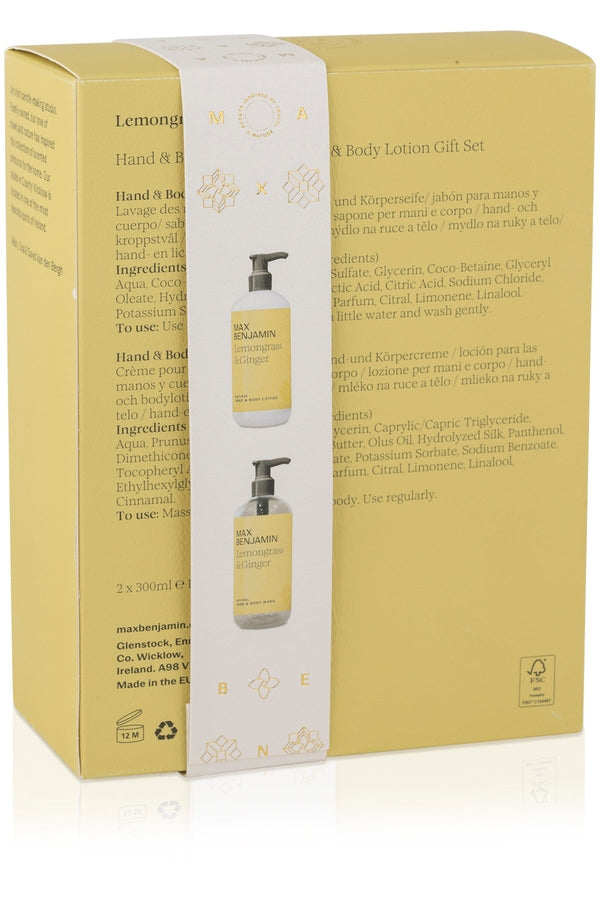 Carraig Donn Lemongrass And Ginger Wash And Lotion Gift Set