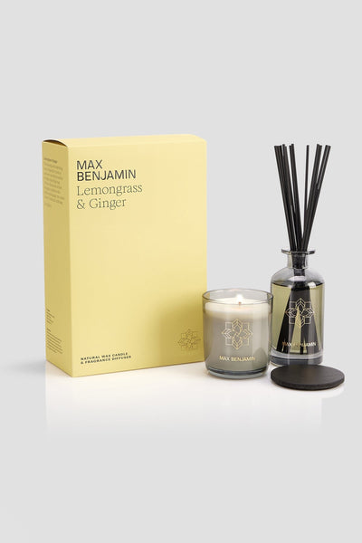 Carraig Donn Lemongrass & Ginger Candle & Diffuser Gift Set