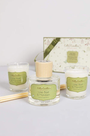 Lime Basil and Mandarin Candle Gift Box