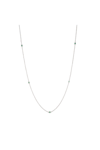 Carraig Donn Long Fine Emerald Chain