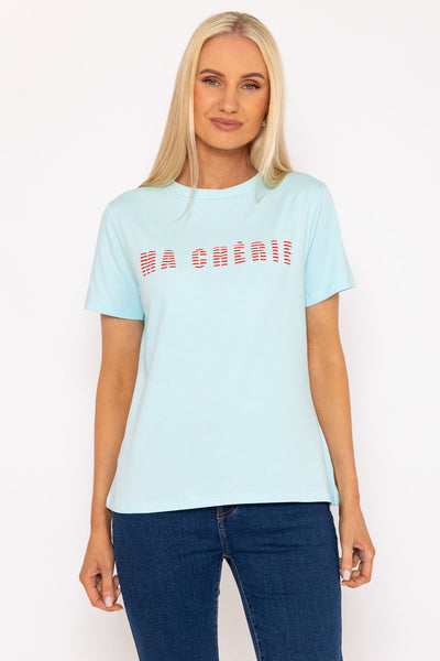 Carraig Donn Ma Cherie Printed Cotton T-Shirt