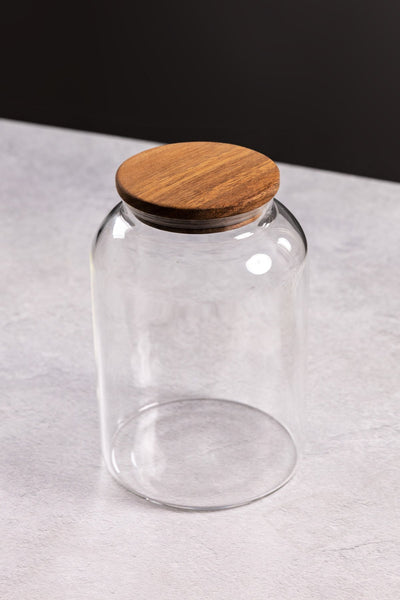 Carraig Donn Medium Glass Lidded Storage Jar