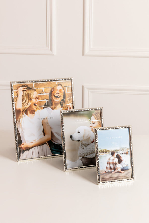 Carraig Donn Memories Silver Embossed Photo Frame 4" x 6"