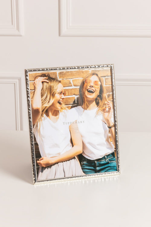 Memories Silver Embossed Photo Frame 8" x 10"