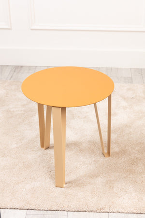 Modern Orange Side Table