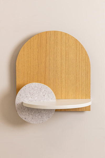 Carraig Donn Modern Wooden Wall Display Shelf