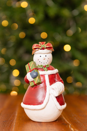 Mrs Snowman Christmas Ornaments