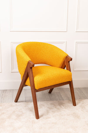 Mustard Morris Upholstered Chair