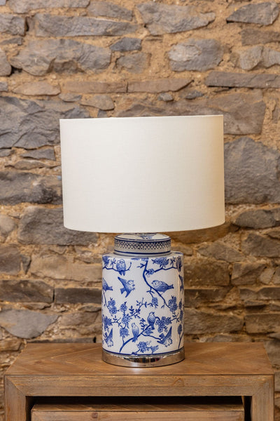 Carraig Donn Navy Ceramic Menagerie Table Lamp