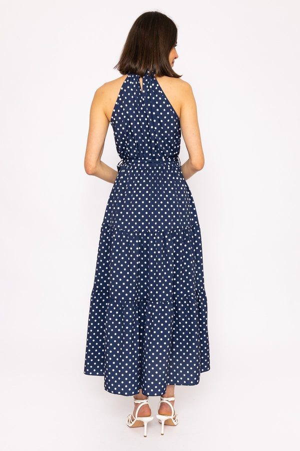 Isabelle Navy Midi Dress | Dresses | Carraig Donn