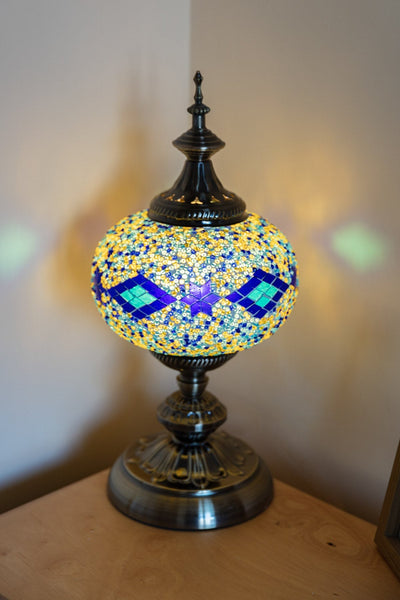 Carraig Donn Naz Mosaic LED Table Lamp