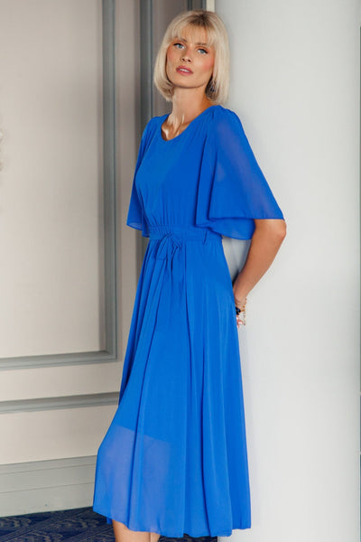 Carraig Donn Philipa Blue Midi Dress
