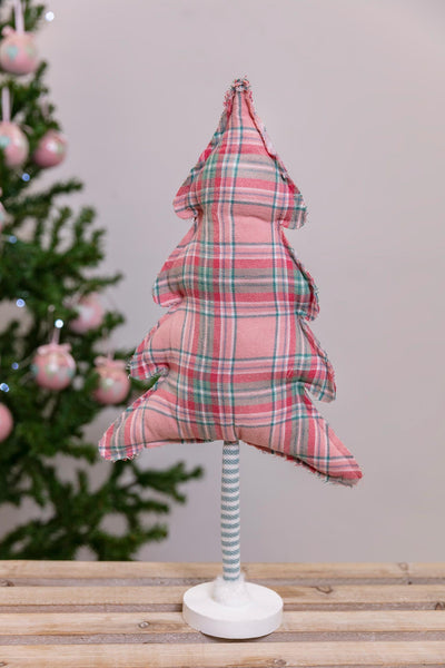 Carraig Donn Pink Plaid Christmas Tree