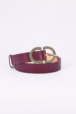 Carraig Donn Purple Half Circle Belt in M/L