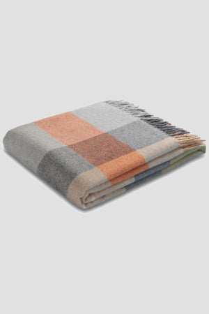 Carraig Donn Quito Autumn Throw with Fringe 130x170cm