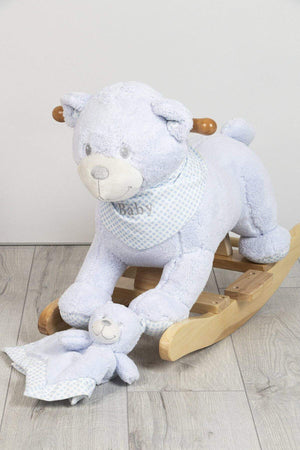 Carraig Donn Rocking Teddy in Blue