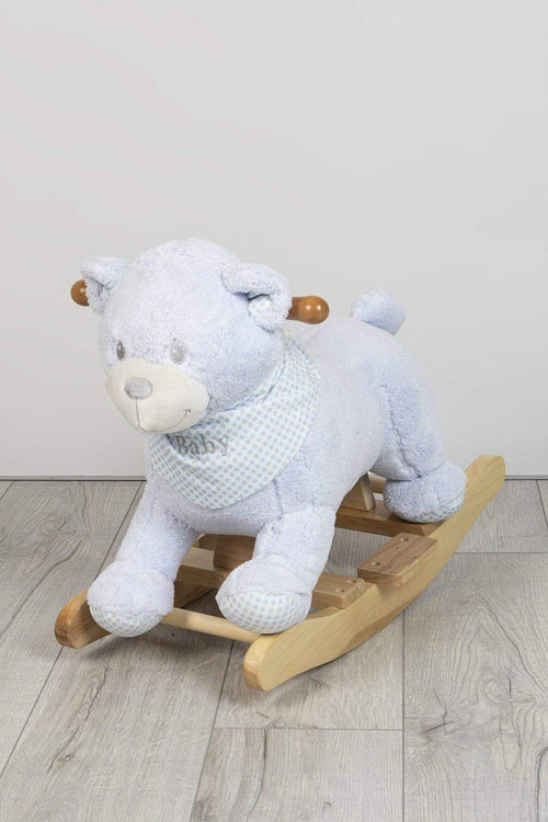 Blue Rocking Teddy