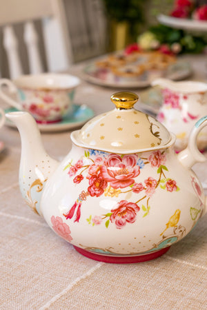 Rosa Belle Tea Pot