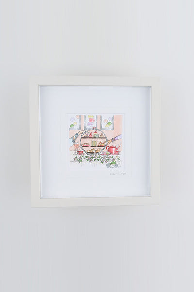 Carraig Donn Sereni-Tea Small Framed Art Print